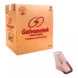 Embalagem Sanduiche Lacre Galvanotek G565 100und