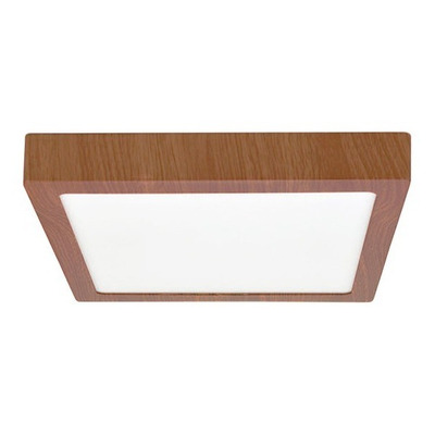 Plafon Led 18w Simil Madera Deco Moderno Luz Desing