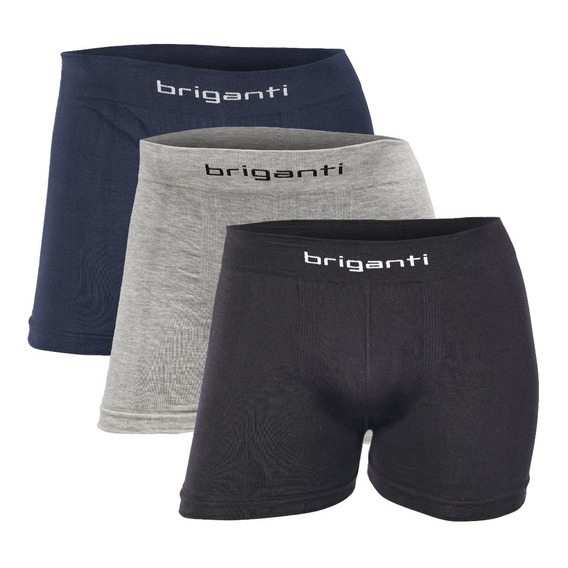 Boxer Algodon Pack Multicolor Briganti Calzoncillo Hxim09533