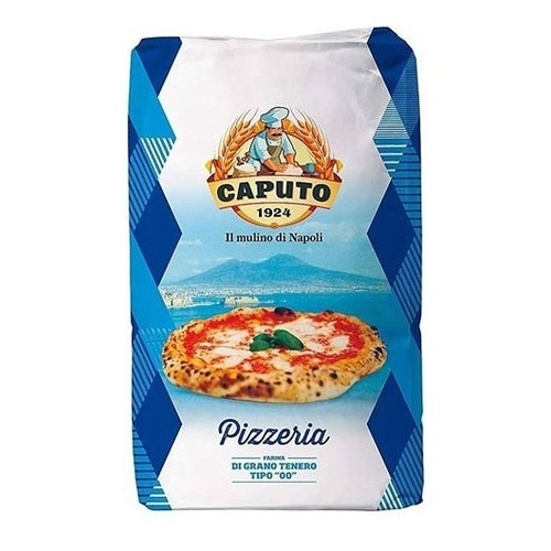 Harina Para Pizza Tipo 00 Grano Trigo Tierno Caputo 25kg