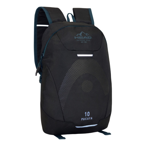 Mochila Outdoor Camping Pacaya 10 Negro Petroleo Head