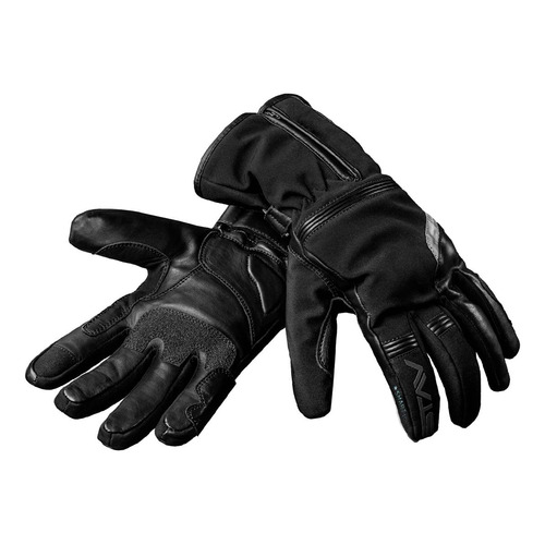 Guantes Moto Stav Long Climate Protection Windblock Stav Color Negro Talle S