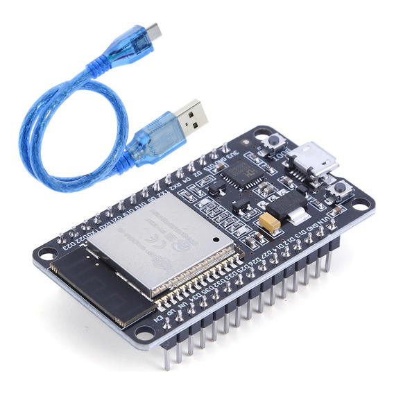 Esp32 240 Mhz Wifi Bt Ble Ch9102 30 Pines Con Cable Usb