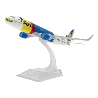 Miniatura De Avião Airbus A320 Azul Airlines Disney Donald 