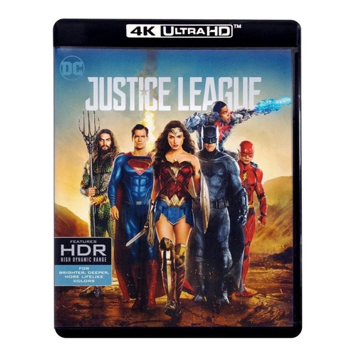 Liga De La Justicia Justice League 4k Ultra Hd + Blu-ray