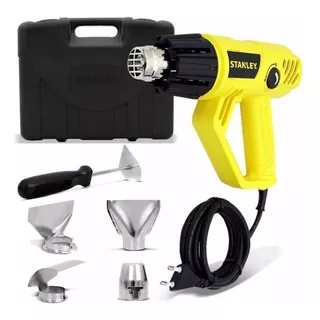 Soprador Termico Prof 1800w Maleta Stxh2000k Stanley Profiss Cor Amarelo 110v