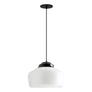 Lustre Pendente Retro Globo Vidro Bala Leitosa 10x24