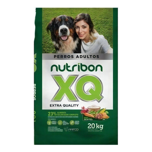Alimento Nutribon Extra Quality para perro adulto sabor carne y arroz y vegetales en bolsa de 20 kg