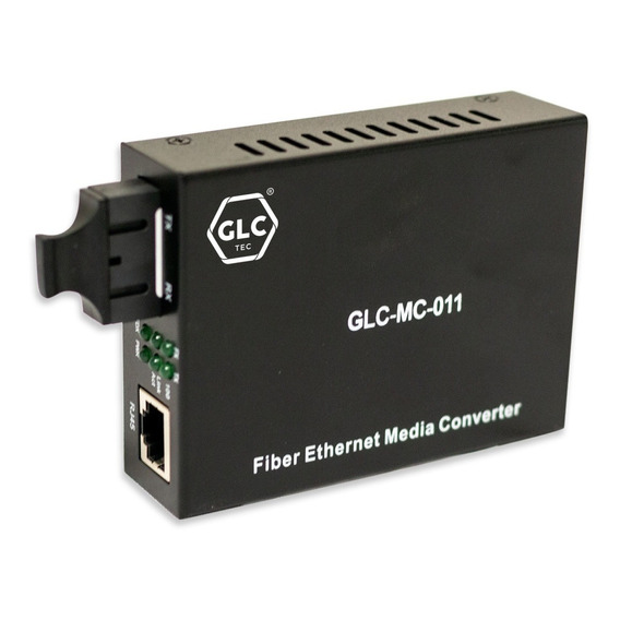 Media Converter Fibra Sm 10/100 Glc 80km 1310 Nm Ethernet