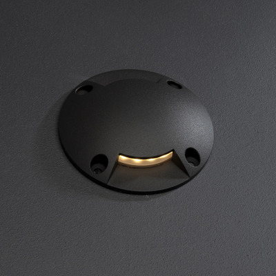 Aplique Iluminador Exterior Vk-tash 2 Aluminio Piso Vk