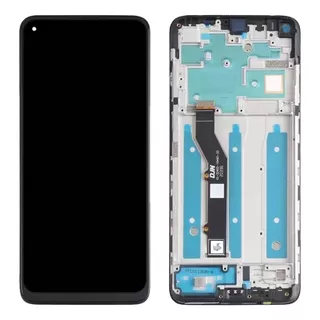 Tela Touch Display Compatível Moto G9 Plus Xt2087 C Aro 