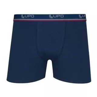 Cueca Lupo Kit 10 Peças Boxer Cotton Algodão+12 Pares Meias 