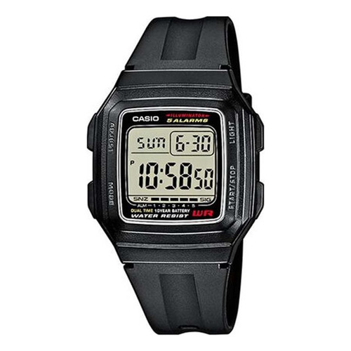 Reloj Casio F-201wa-1adf Cuarzo Hombre