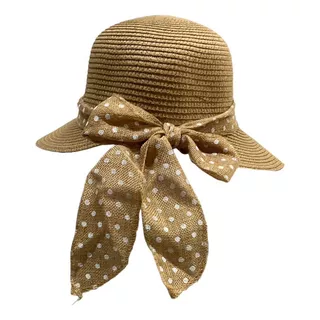 Sombrero Elegante De Paja Para Mujer Ideal Para Viaje Playa 