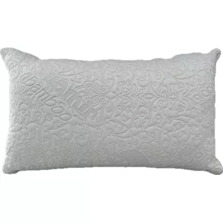 Almohada Premium Siliconada Con Nucleo Bamboo Lavand 070x045