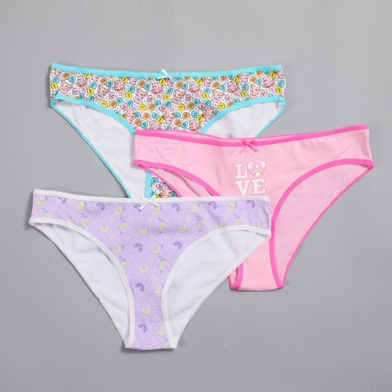 Pack 3x Bikinis Cariñositos Mujer Flores 33417-172