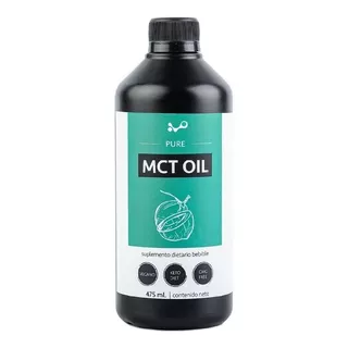 Mct Oil X 475 Ml | Origen Alemania | Keto | Vegan | Gmo Free