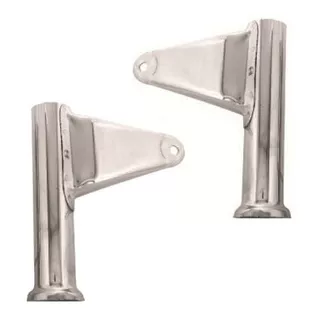 Suporte Farol Cromado Honda Cg Today / Titan 99 - Par