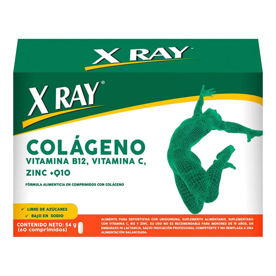 X-ray Colágeno 60 Comprimidos