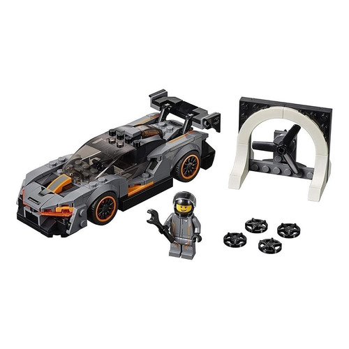 Bloques para armar Lego Speed Champions McLaren Senna 219 piezas  en  caja