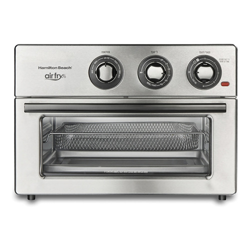 Horno de mesa eléctrico Hamilton Beach 31225 21L plateado 120V