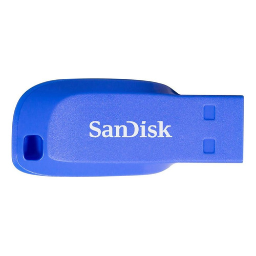 Memoria USB SanDisk Cruzer Blade 16GB 2.0 azul eléctrico