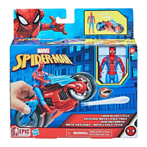Marvel Spider-man - Moto Arácnida