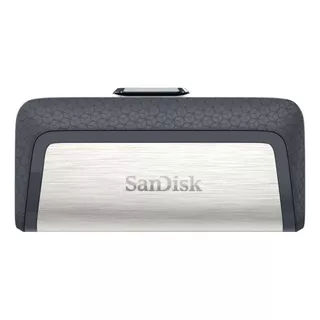 Memoria Usb Sandisk Ultra Dual Drive Type-c 32gb 3.1 Gen 1 Negro Y Plateado