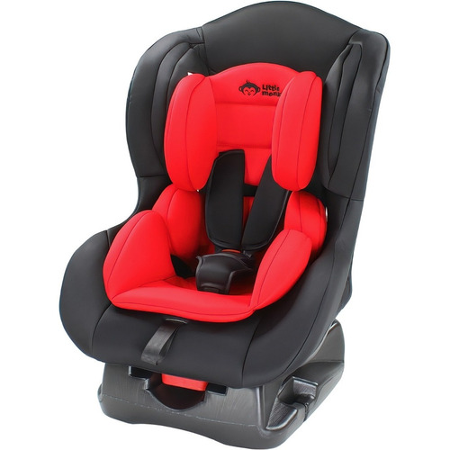 Autoasiento Rojo Bebe 3 Posiciones Arnes 5 Puntos Seguridad