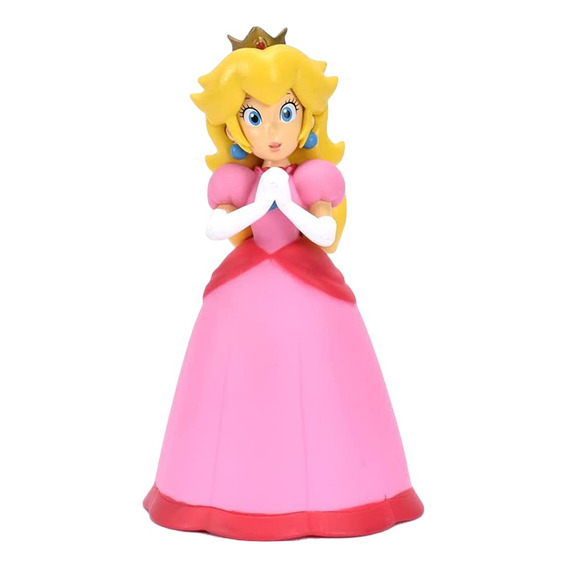 Figura De Princesa Peach De 14 Cm, Serie Super Mario Bros