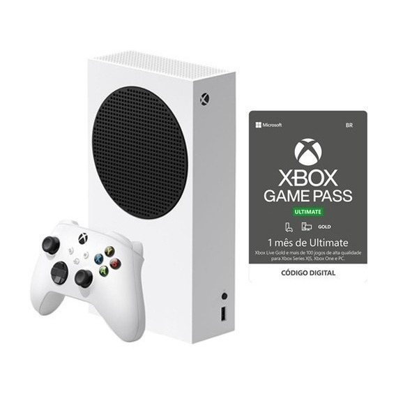 Console Xbox Series S Com Xbox Game Pass Ultimate 1 Meses