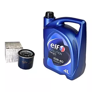 Aceite Elf 10w40 + Filtro Original Clio 2 1.2 16v D4f 