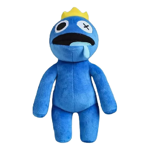 Peluche Rainbow Friends Doors Figure Blue  30cm