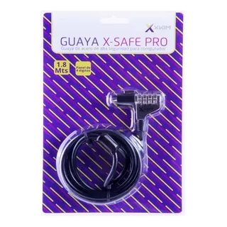 Guaya De Seguridad Con Clave X-safe Pro