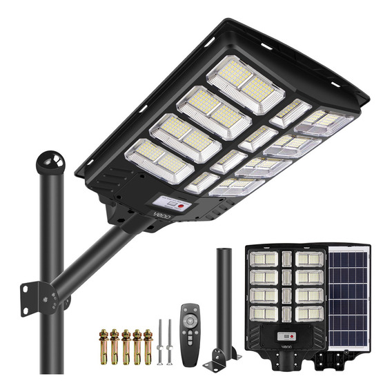 Vedd® Lámpara Led Solar Luminaria Suburbana Alumbrado 1000w