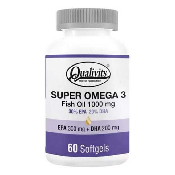 Super Omega3 Fish Oil 60 Capsulas Blandas