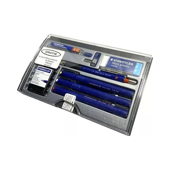 Estuche Estilografos Recargables Staedtler Con 0.2 0.4 0.6