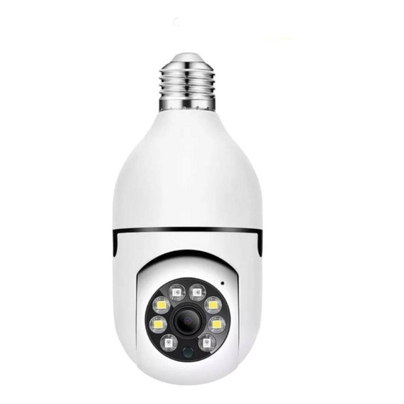 Cámara de seguridad SMART CAMERA 8288 V380 con resolución de 2MP visión nocturna incluida blanca
