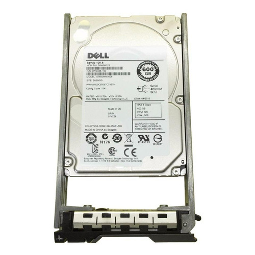 Disco duro interno Dell 7YX58 600GB