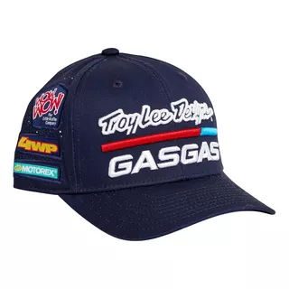 Gorra Troy Lee Designs Team Gas Gas Visera Curva Genuina