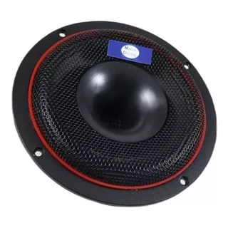 Medio Bajo 6.5 2 Vias Open Show 1000w. Rockseries Rks-r65ost Color Negro Con Rojo