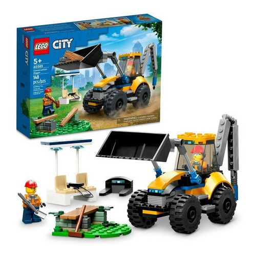 Kit Lego City 60385 Excavadora De Construcción (148 Piezas) Cantidad de piezas 148