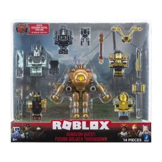 Roblox Fig Pack C/acc + Cod Virtual Int Rob0180 Orig