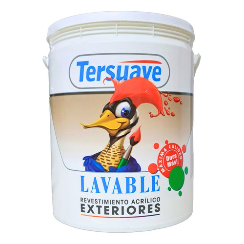 Pintura Tersuave Latex Lavable Exterior 1 Lts - Mix Color Azul Traful
