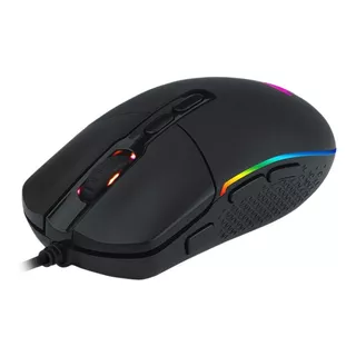 Mouse Gamer Redragon Invader M719 Color Negro