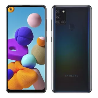 Samsung Galaxy A21s 64 Gb Preto - Bom - Usado
