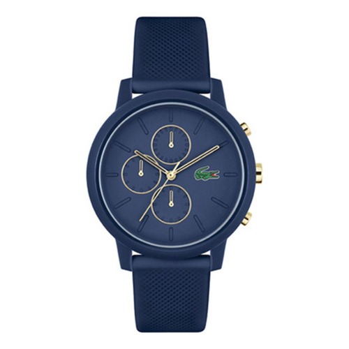 Reloj Lacoste Hombre 12.12 2011248 Multifunción Color de la malla Azul Color del bisel Azul Color del fondo Azul