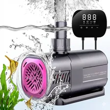 Bomba Água Para Aquário 3500l/h Ultrassilencioso Com Controlador Aceno E Ondas Potentes