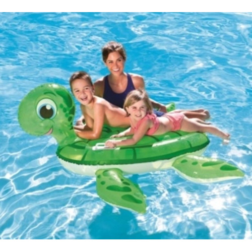 Boya inflable Baby Turtle, playa, piscina, fiesta en la piscina, 1,40 m