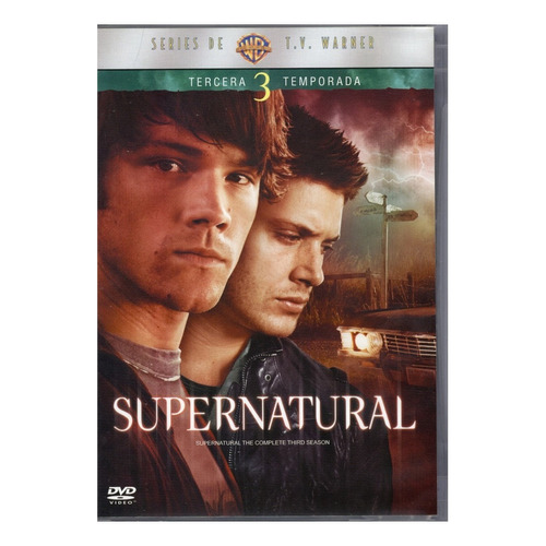 Supernatural Tercera Temporada 3 Tres Dvd